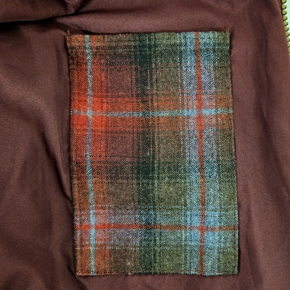 Pendleton Burgundy Plaid Sherpa Zip Up Jacket XL - Picture 10 of 10